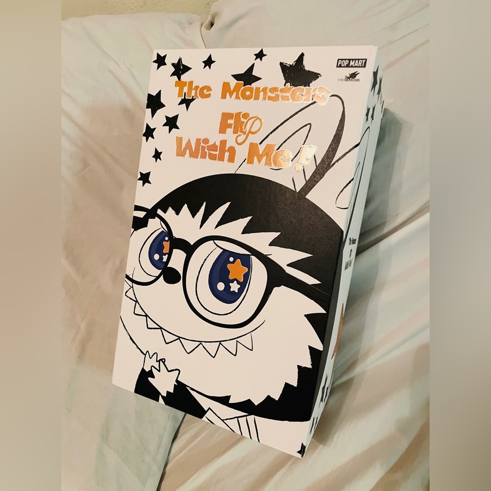 Pop Mart Black & White Monster Box Only